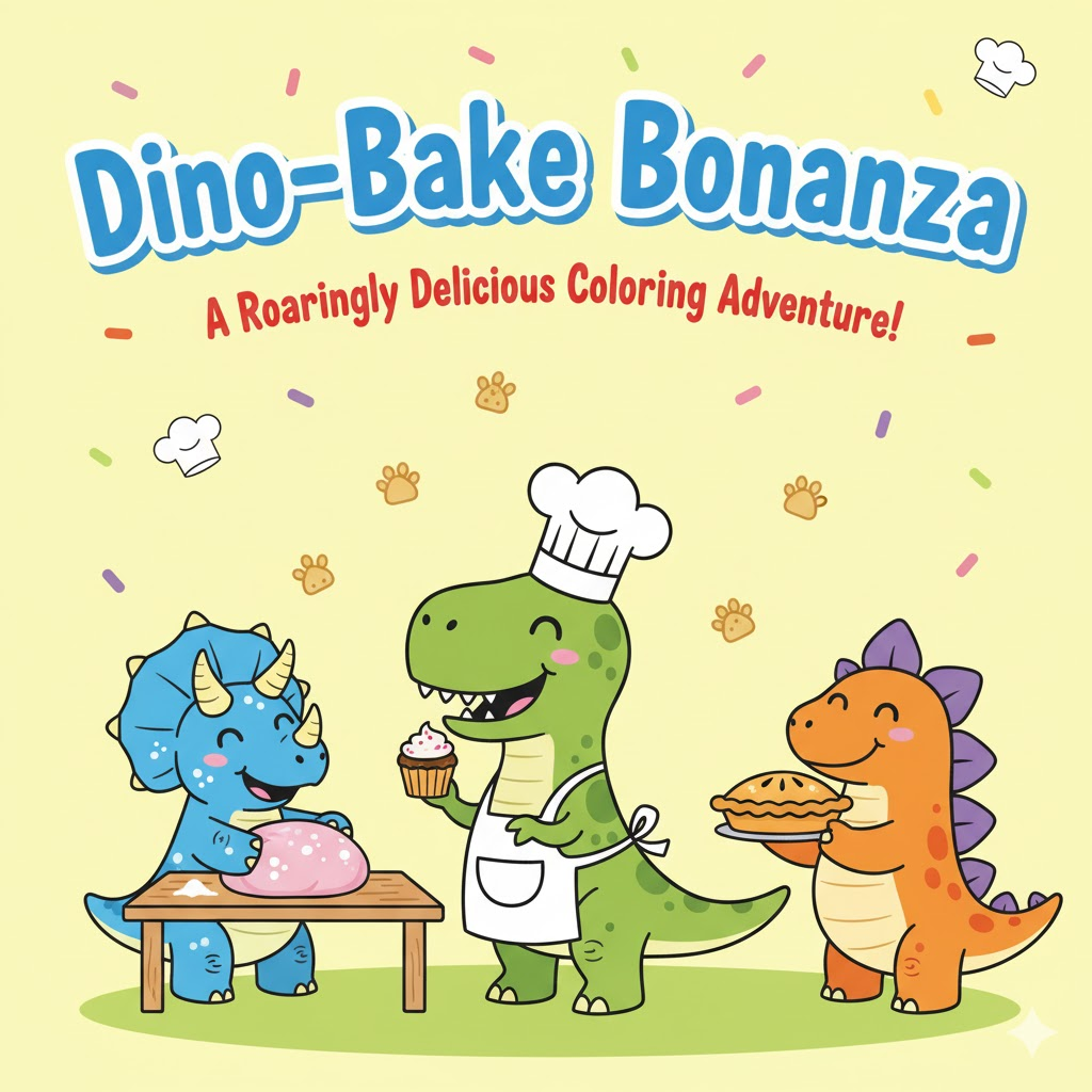 Dino-Bake Bonanza Book Cover